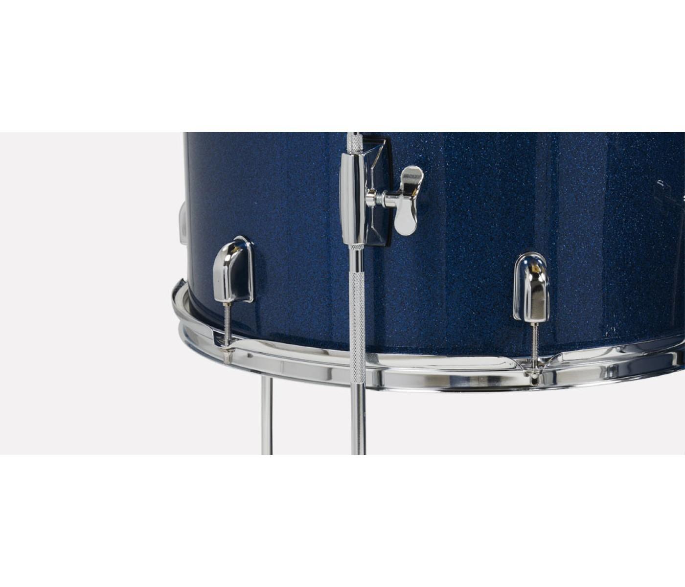 PDP CENTERstage 5-Piece Complete Drum Kit 22", Royal Blue Sparkle (Hardware, Cymbals & Throne)