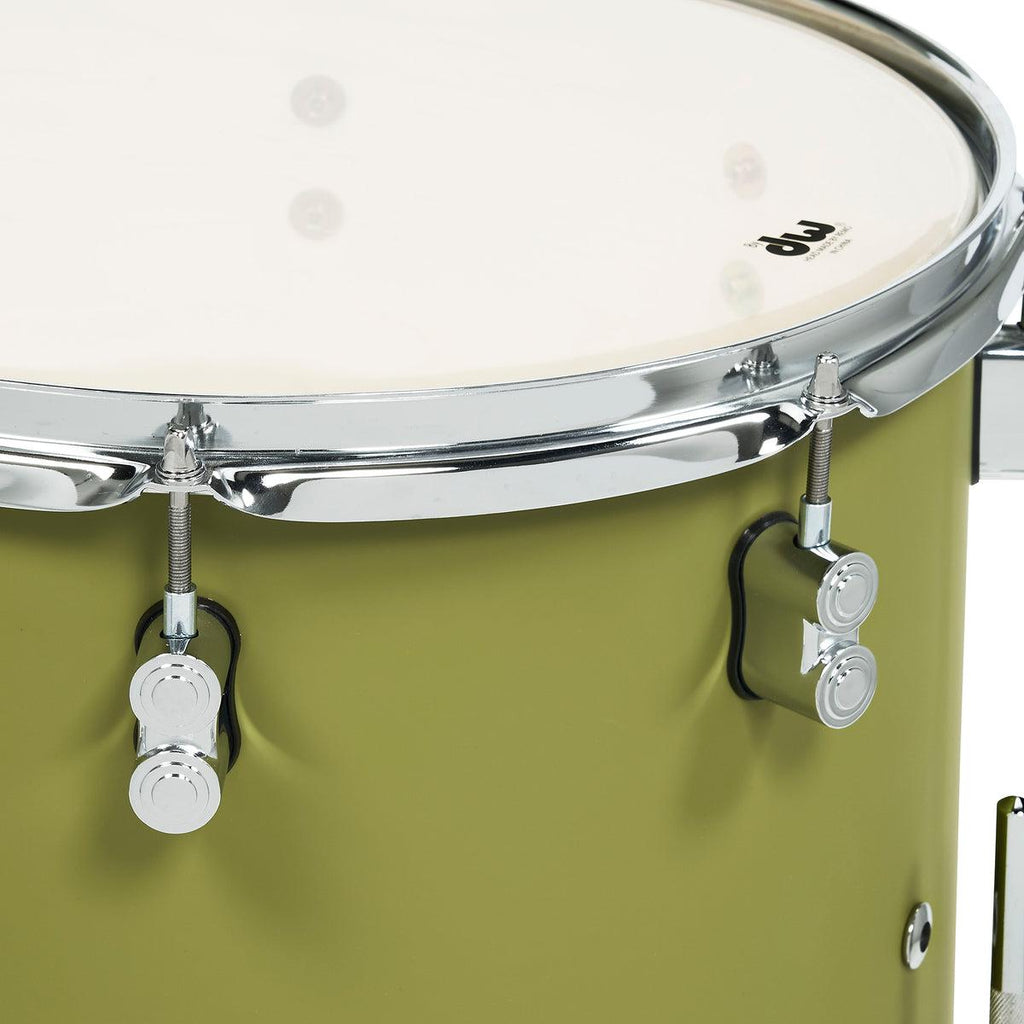 PDP Concept Maple Bop Kit 18", Satin Olive, Chrome Hardware