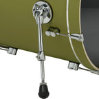 PDP Concept Maple Bop Kit 18", Satin Olive, Chrome Hardware