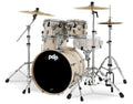 PDP Concept Maple 4-Piece Shell Pack 20", Twisted Ivory, Chrome Hardware