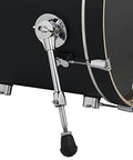 PDP Concept Maple 5-Piece Shell Pack 22", Satin Black, Chrome Hardware