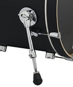PDP Concept Maple 5-Piece Shell Pack 22", Satin Black, Chrome Hardware