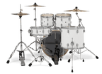 PDP Concept Maple 5-Piece Shell Pack 22", Pearlescent White, Chrome Hardware