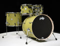PDP Concept Maple 5-Piece Shell Pack 22", Satin Olive, Chrome Hardware