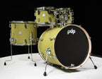 PDP Concept Maple 5-Piece Shell Pack 22", Satin Olive, Chrome Hardware