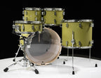 PDP Concept Maple 5-Piece Shell Pack 22", Satin Olive, Chrome Hardware