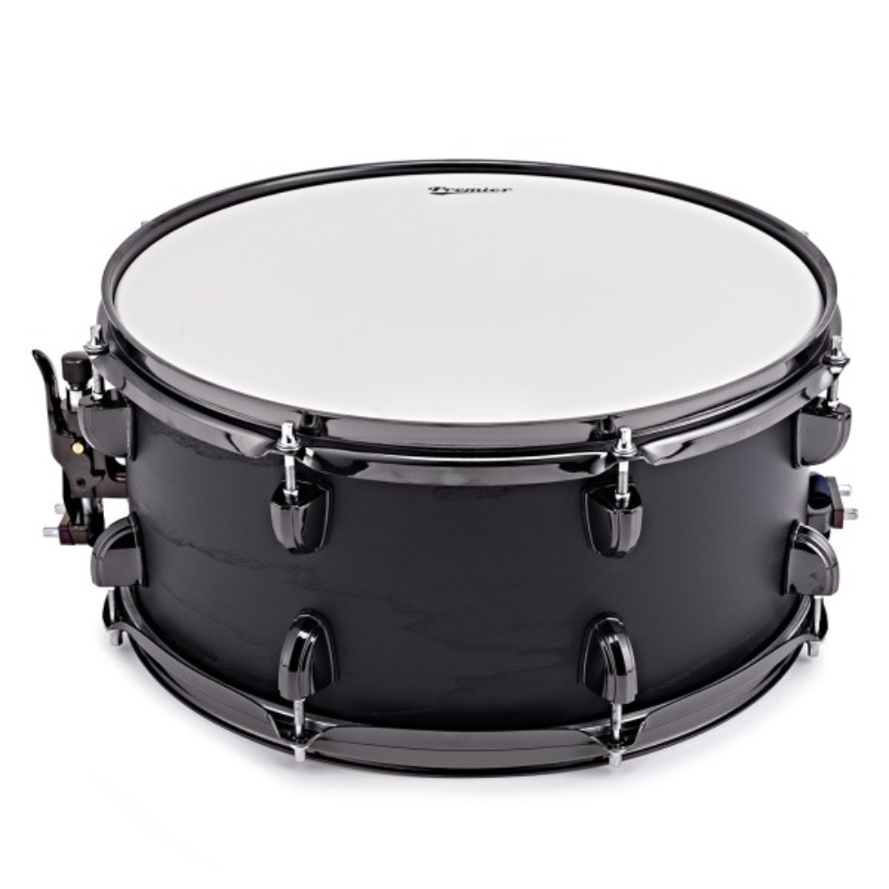 Premier Artist 14" x 6.5" Birch Snare Drum, Stealth Black
