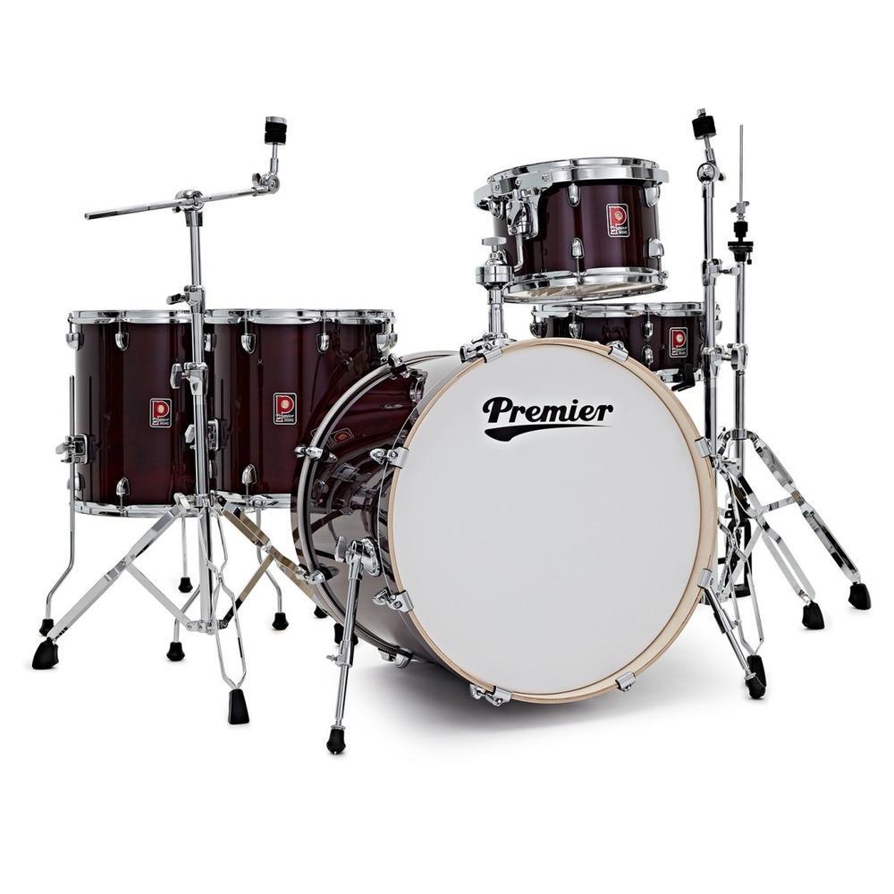 Premier Artist 22" 5pc Modern Rock Shell Pack, Cherry Red