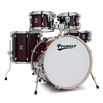 Premier Artist 22" 5pc Modern Rock Shell Pack, Cherry Red