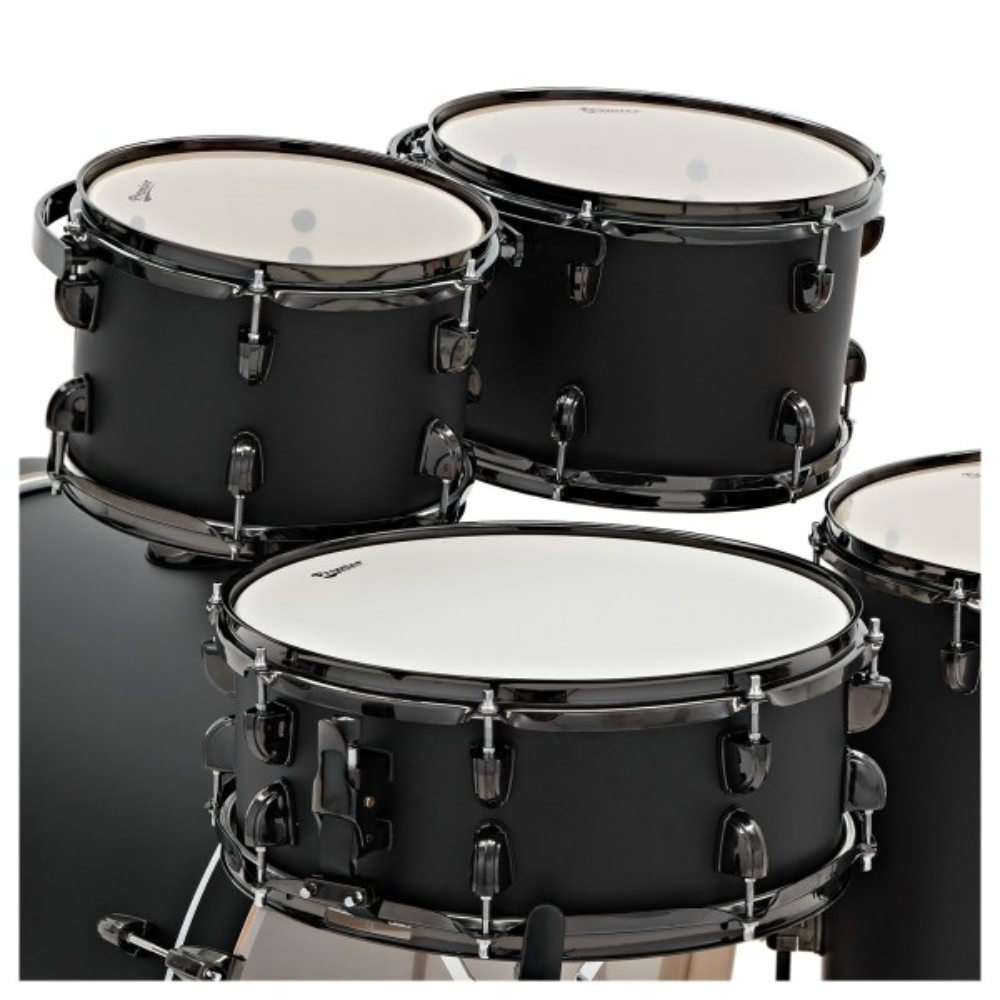 Premier Artist 22" 5pc Heavy Rock Shell Pack, Matte Black