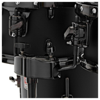 Premier Artist 22" 5pc Heavy Rock Shell Pack, Matte Black