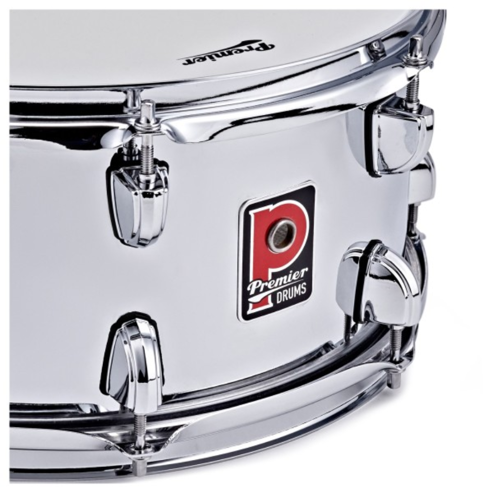 Premier Artist 14" x 6.5" Steel Snare Drum, Chrome