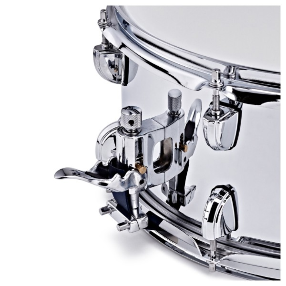 Premier Artist 14" x 6.5" Steel Snare Drum, Chrome