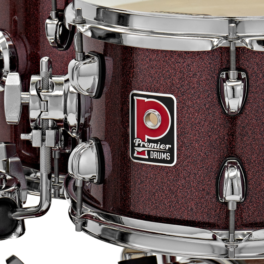 Premier Revolution 20" 5pc Drum Kit, Red Sparkle