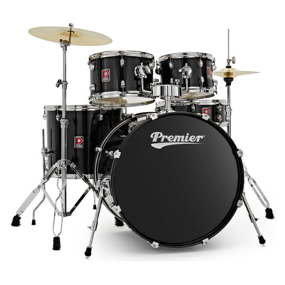 Premier Revolution 22" 5pc Drum Kit, Black