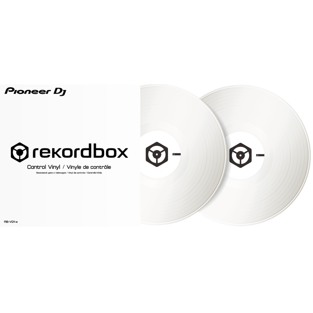 Pioneer DJ RB-VD1-W Control Vinyl, White