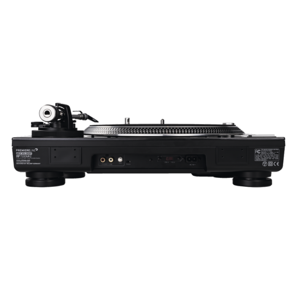 Reloop RP-7000 MK2 DJ Turntable, Black