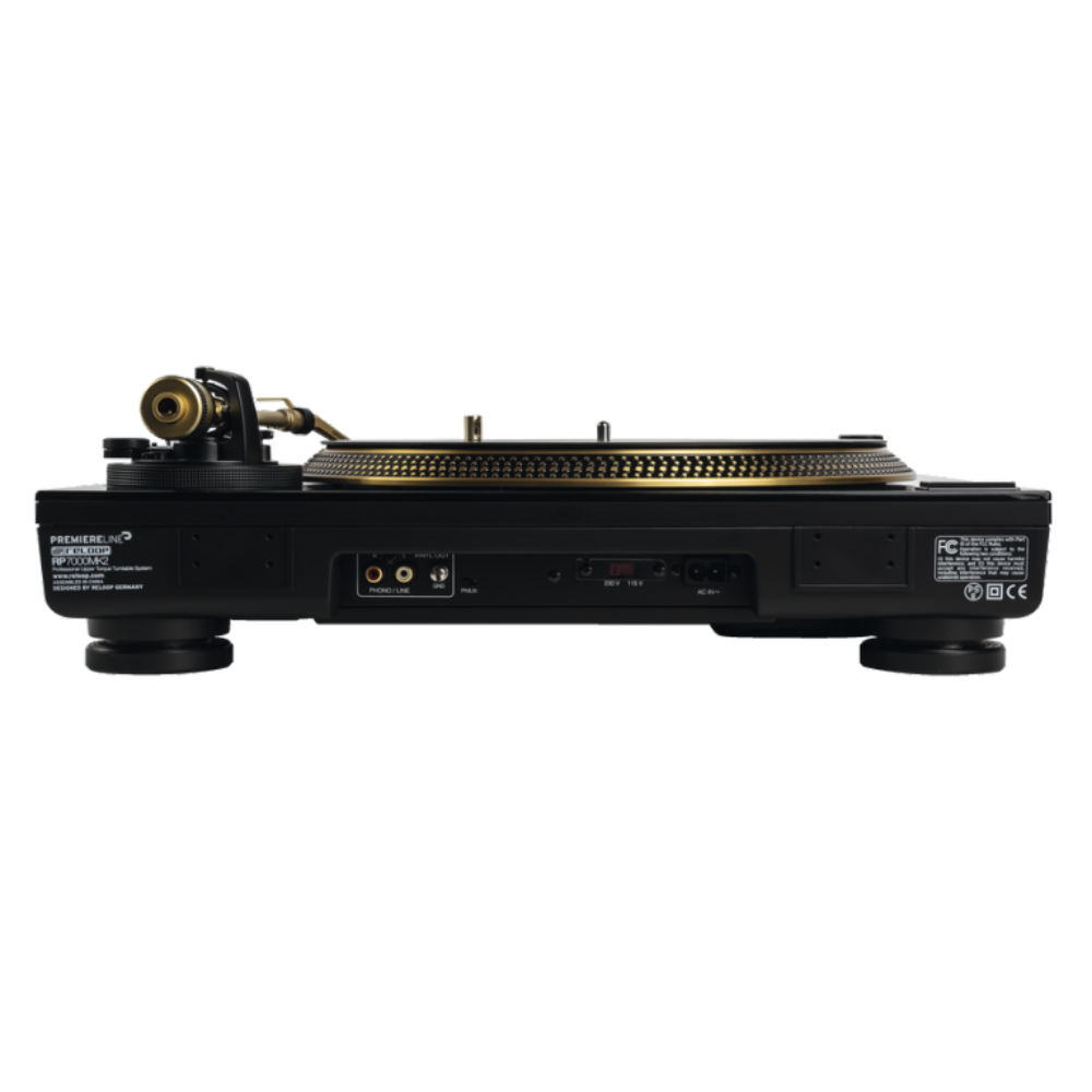 Reloop RP-7000 MK2 DJ Turntable, Limited Edition, Gold