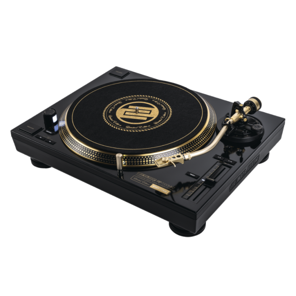 Reloop RP-7000 MK2 DJ Turntable, Limited Edition, Gold