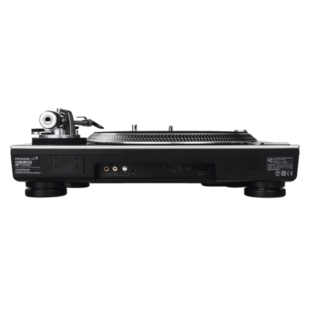 Reloop RP-7000 MK2 DJ Turntable, Silver