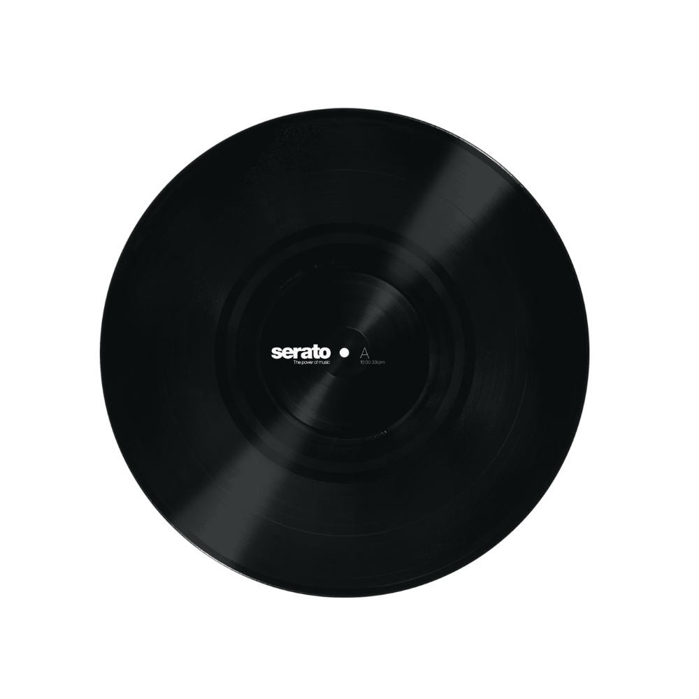Serato Control Vinyls Performance Series, Black (Sold in Pairs)