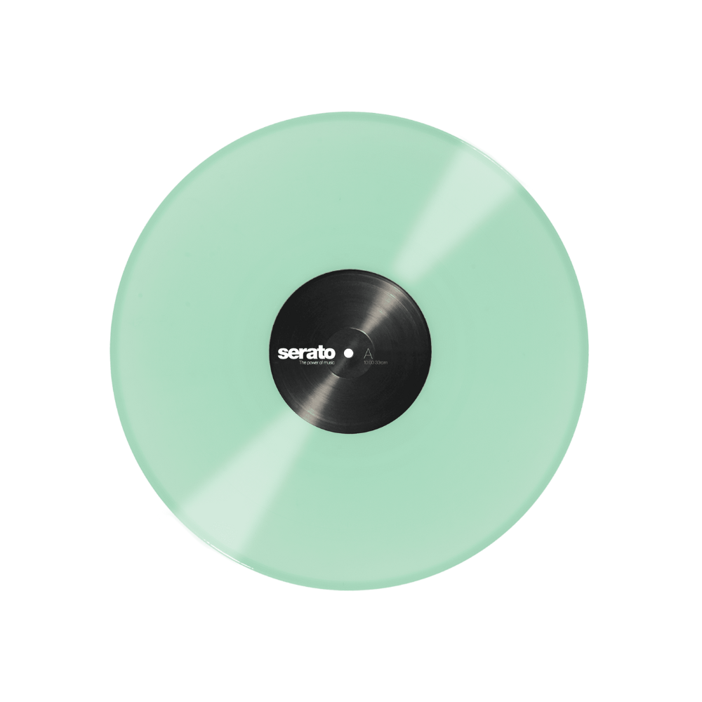 Serato Control Vinyls Performance Series, Glow In Dark (Sold in Pairs)