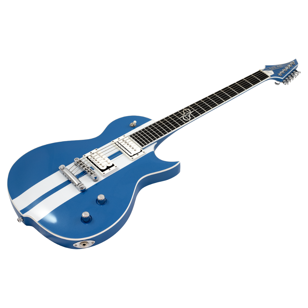 Solar Guitars GC1.6GK Electric Guitar – Greek Goddess Racing Stripes