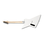 S by Solar EB4.6W Electric Guitar – White Matte