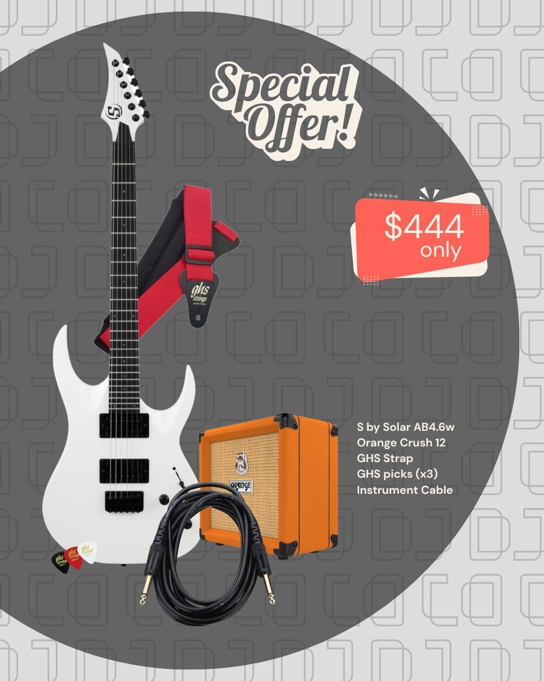 S by Solar Bundle, White