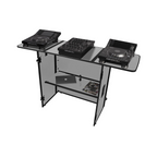 UDG Ultimate Fold Out DJ Table MK2 Plus (Wheels), White