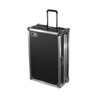 UDG Ultimate Flight Case Multi Format Plus (Laptop Shelf, Trolley + Wheels), XXL, Black