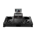 UDG Ultimate Flight Case Pioneer CDJ-3000 / 900NXS2 Plus (Laptop Shelf + Wheels), Black