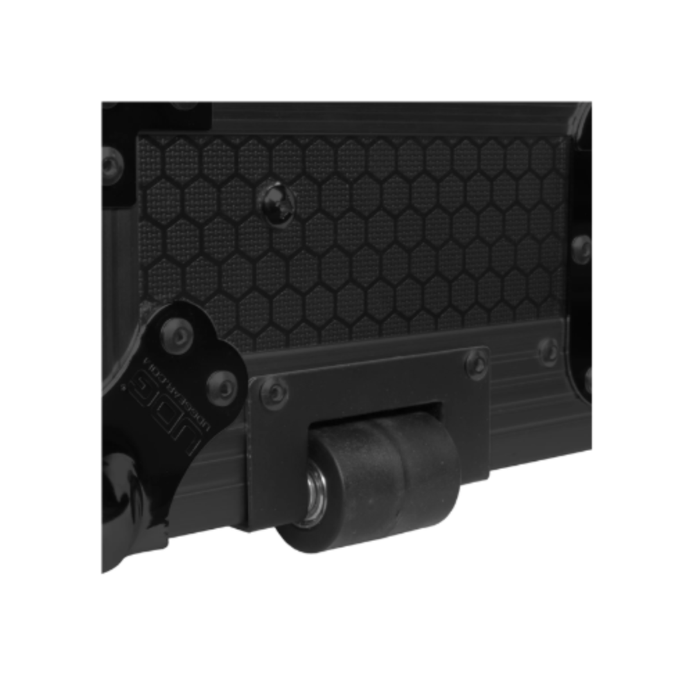 UDG Ultimate Flight Case Pioneer XDJ-RX3 (Laptop Shelf + Wheels), Black