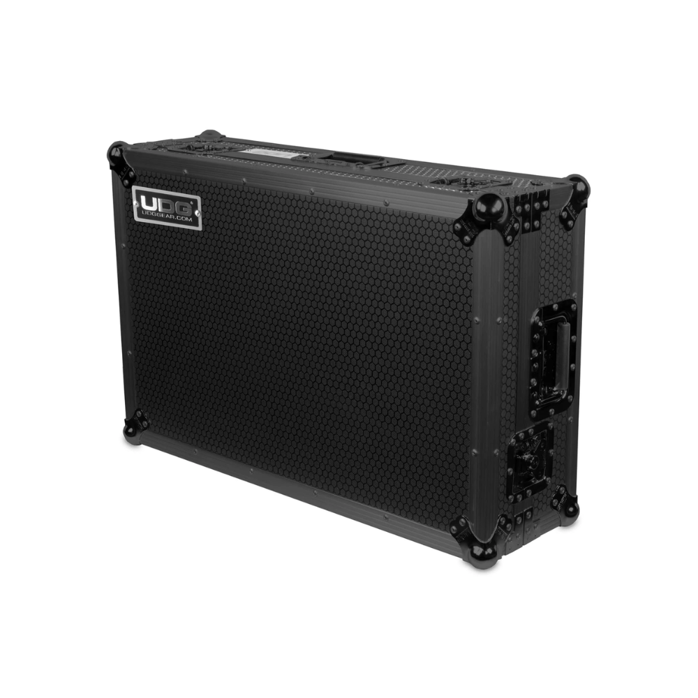 UDG Ultimate Flight Case Pioneer XDJ-RX3 (Laptop Shelf + Wheels), Black