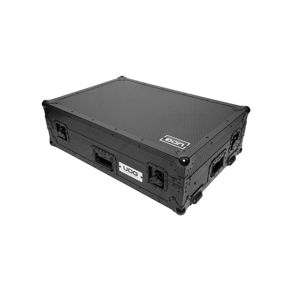UDG Ultimate Flight Case Pioneer XDJ-RX3 (Laptop Shelf + Wheels), Black