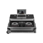 UDG Ultimate Flight Case Multi Format Plus (Laptop Shelf, Trolley + Wheels), XL, Silver