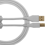 UDG Ultimate Audio Cable USB 2.0 A-B, White, Straight, 1 m