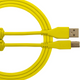 UDG Ultimate Audio Cable USB 2.0 A-B, Yellow, Straight, 1 m