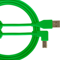UDG Ultimate Audio Cable USB 2.0 A-B, Green, Angled, 3 m