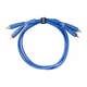UDG Ultimate Audio Cable Set RCA - RCA, Blue, Straight, 1.5 m