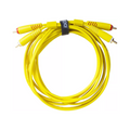 UDG Ultimate Audio Cable Set RCA - RCA, Yellow, Straight, 3 m