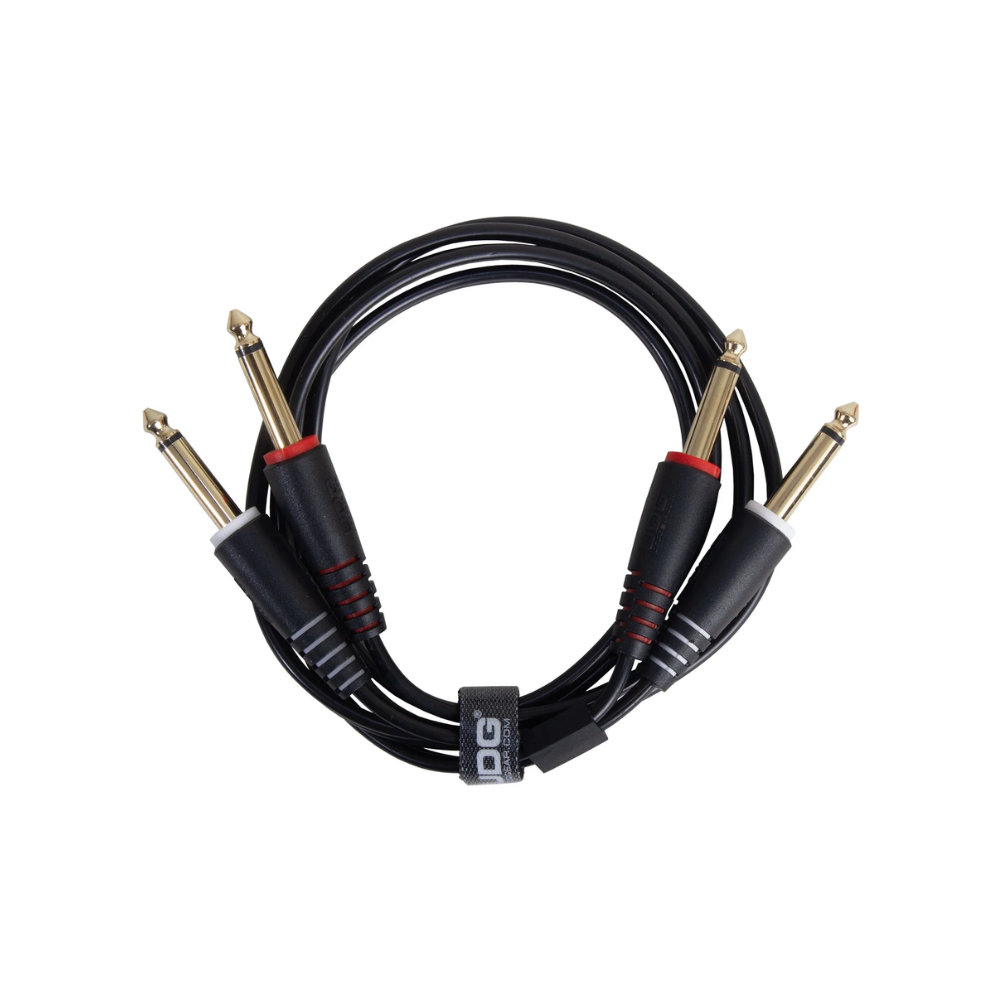 UDG Ultimate Audio Cable Set 1/4" Jack - 1/4" Jack, Black, Straight, 3 m