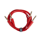 UDG Ultimate Audio Cable Set 1/4" Jack - 1/4" Jack, Red, Straight, 3 m