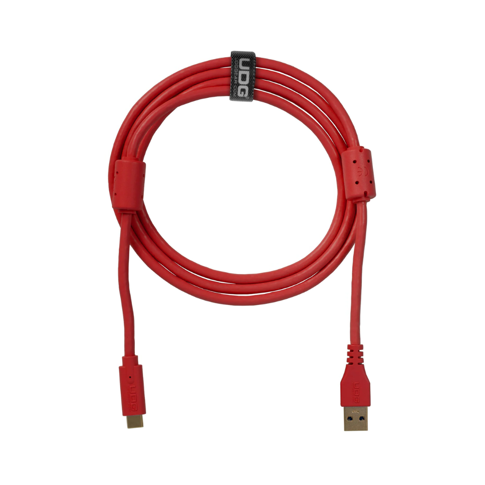 UDG Ultimate Data Cable USB 3.0 C-A, Red, Straight, 1.5 m