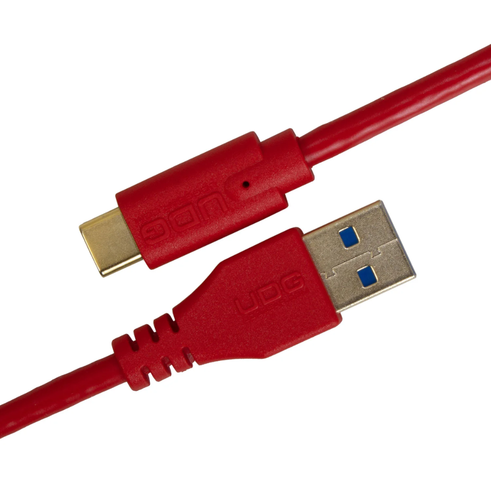 UDG Ultimate Data Cable USB 3.0 C-A, Red, Straight, 1.5 m
