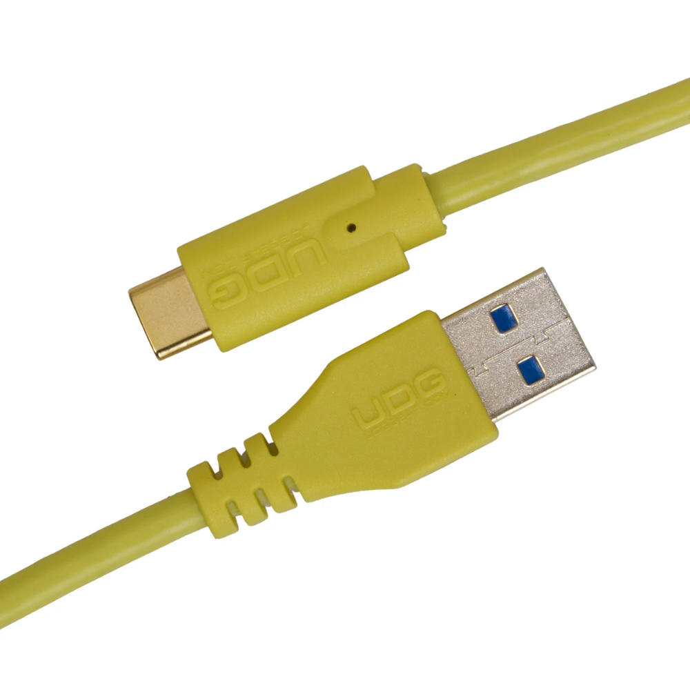 UDG Ultimate Data Cable USB 3.0 C-A, Yellow, Straight, 1.5 m