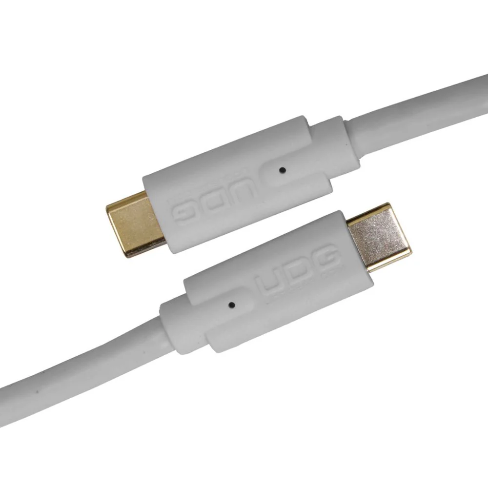 UDG Ultimate Data Cable USB 3.2 C-C, White, Straight, 1.5 m