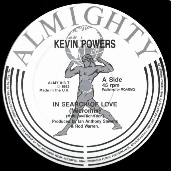 Kevin Power In Search Of Love / Passion 12"Vinyl (Electronic)