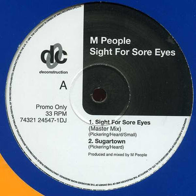 M People Sight For Sore Eyes 12"Vinyl (Electronic)