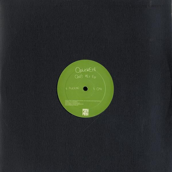 Opuswerk Opa's Pilz EP 12"Vinyl (Electronic)